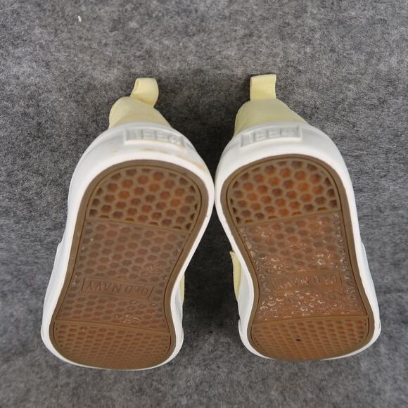 Old Navy Shoes Kids 12 Slip On Sneakers Casual Canvas Morning Sunshine Trainers - Picture 10 of 11